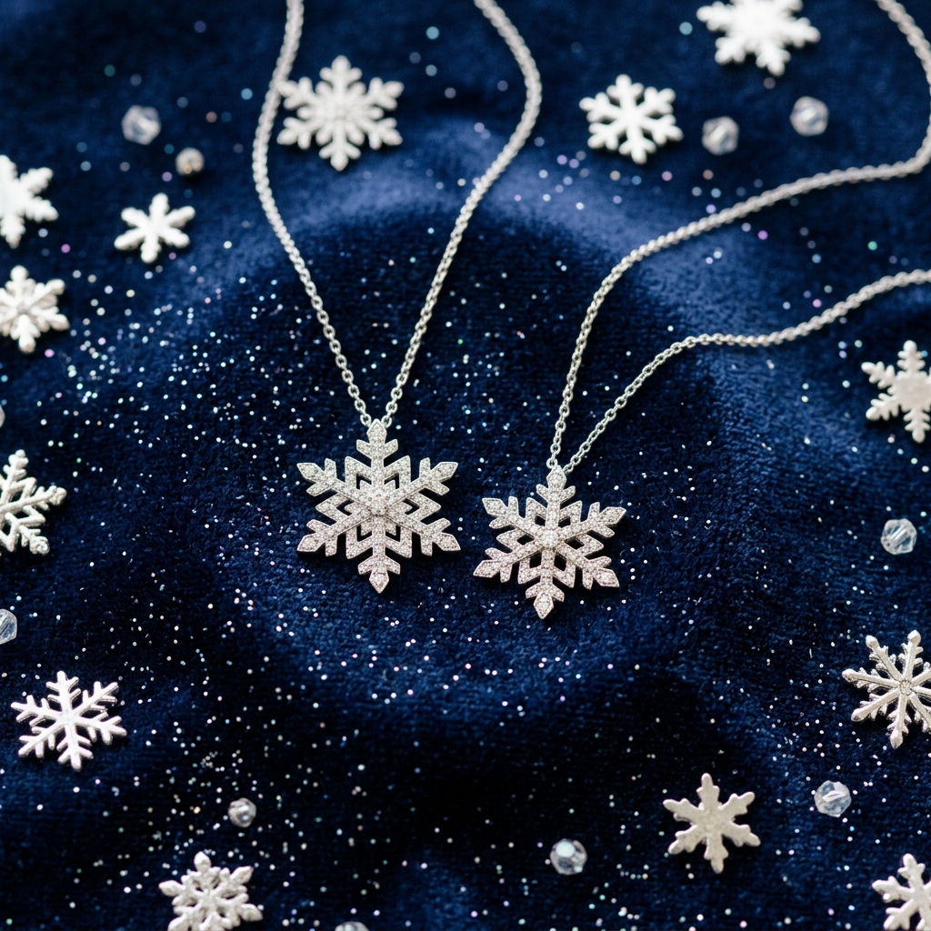 Comment choisir un collier flocon de neige - illustration